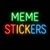 Аватар канала «meme stickers - Мемные стикеры тг»