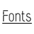 Аватар канала «Fonts | Шрифты для дизайнеров»