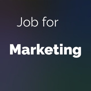 Аватар канала «Job for Marketing»