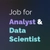 Аватар канала «Job for Analysts & Data Scientists»