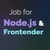 Аватар канала «Job for Frontend (JavaScript + Node.js) Developers»