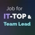 Аватар канала «Job for IT-TOP (Technical Managers)»