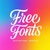 Аватар канала «Free Fonts | бесплатные шрифты 🎨»